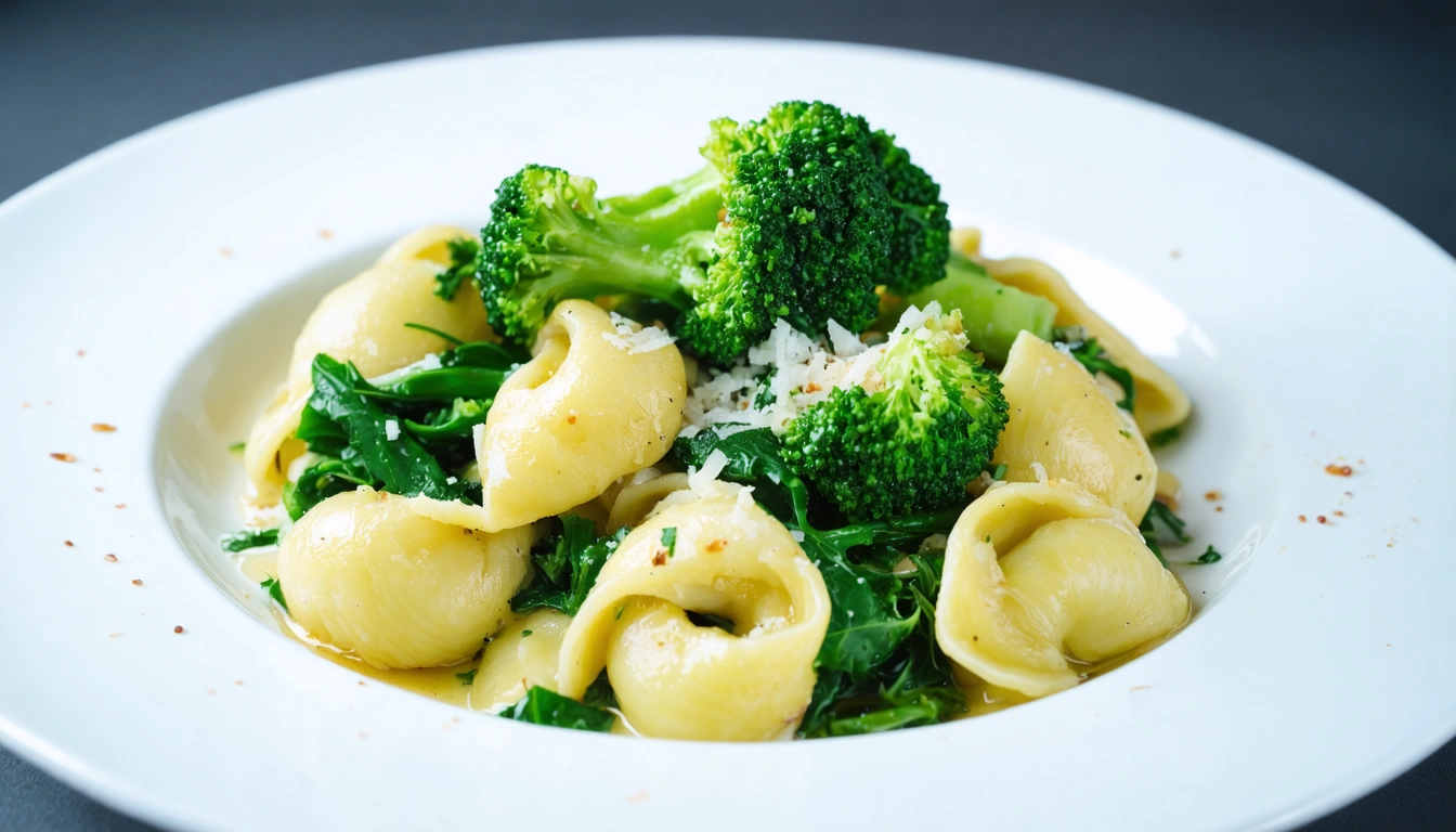 orecchiette con cime di rapa